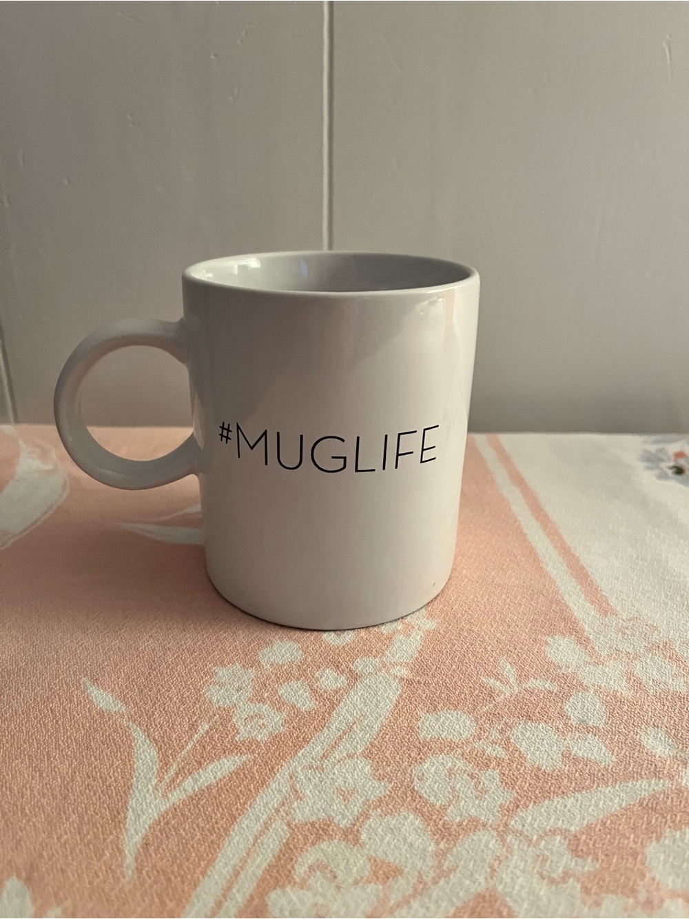 #MUGLIFE White Ceramic Coffee Mug - Unbranded